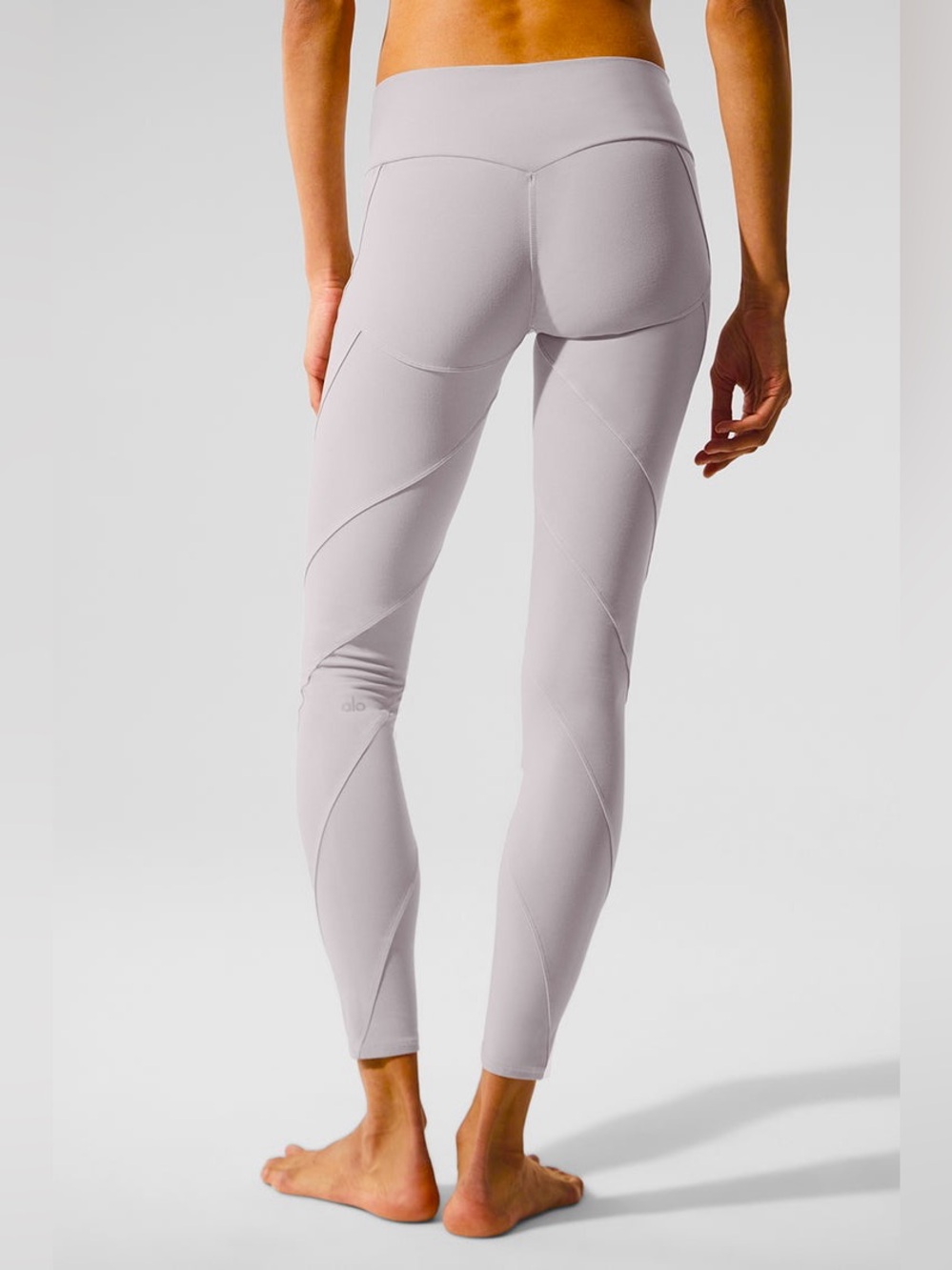 ALO Yoga Alosoft washed High-Waist Sunray Leggings - Picture 3 of 10